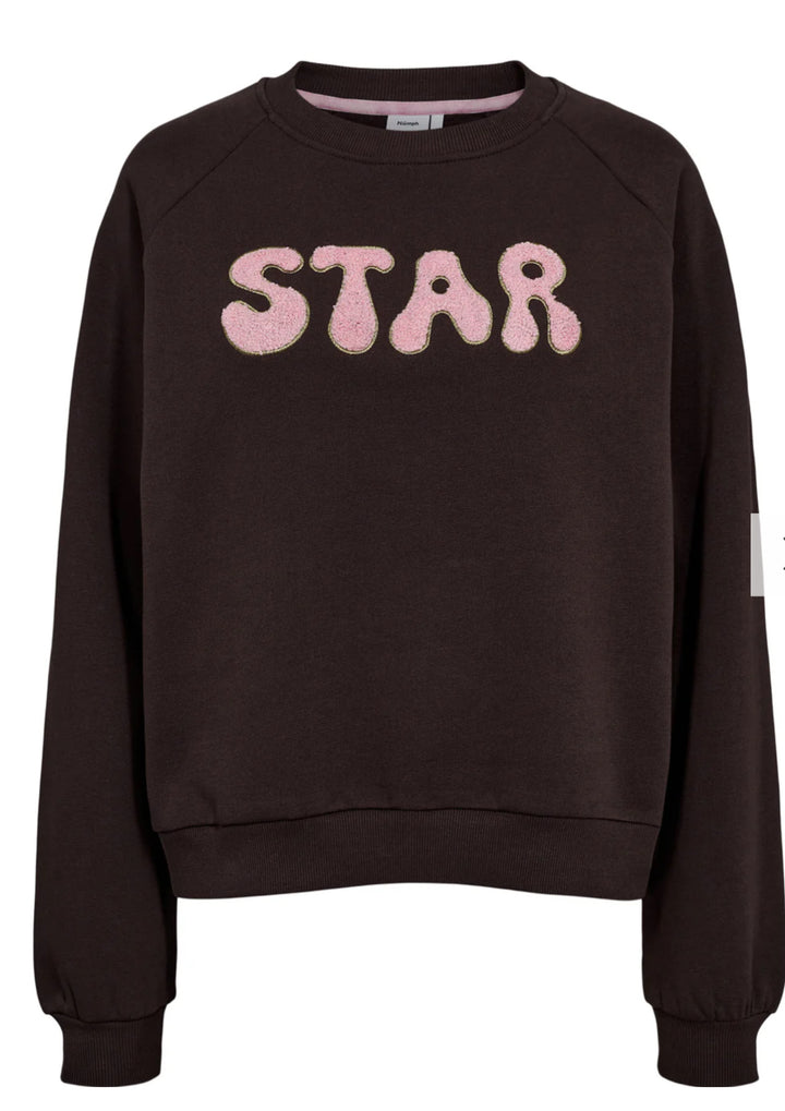 STARLIE SWEATSHIRT BLACK COFFEE