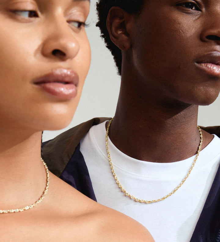 IMOGENE NECKLACE GOLD-PLATED