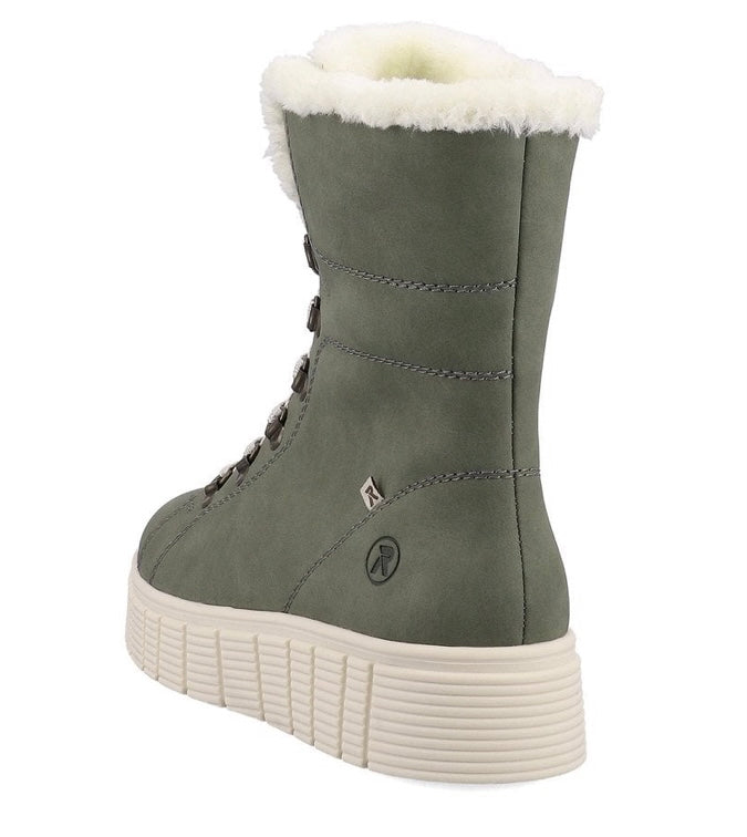 GREEN R-EVOLUTION LACE UP BOOT