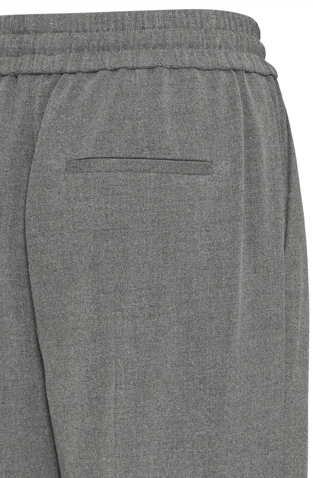 ENCORE TROUSERS MID GREY MELANGE