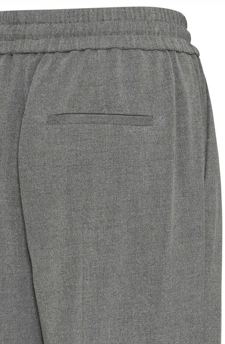 ENCORE TROUSERS MID GREY MELANGE