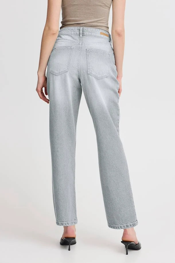 LARITA JEANS LIGHT GREY DENIM