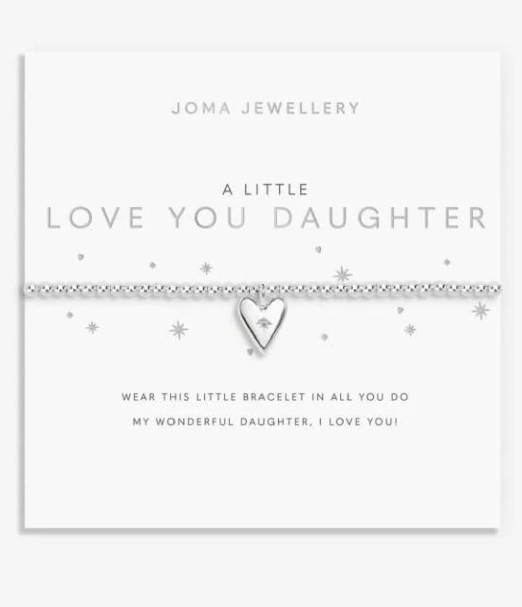 A LITTLE LOVE YOU DAUGHTER BRACELET