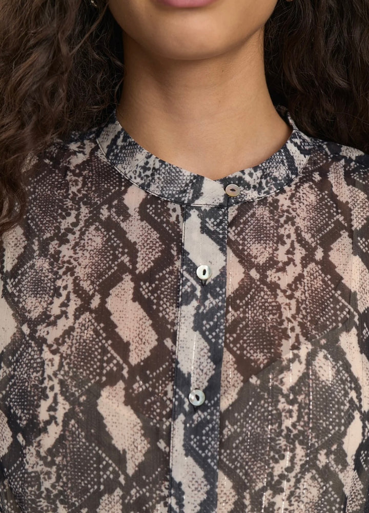 KYNDALL SS DRESS GRAY MOURN