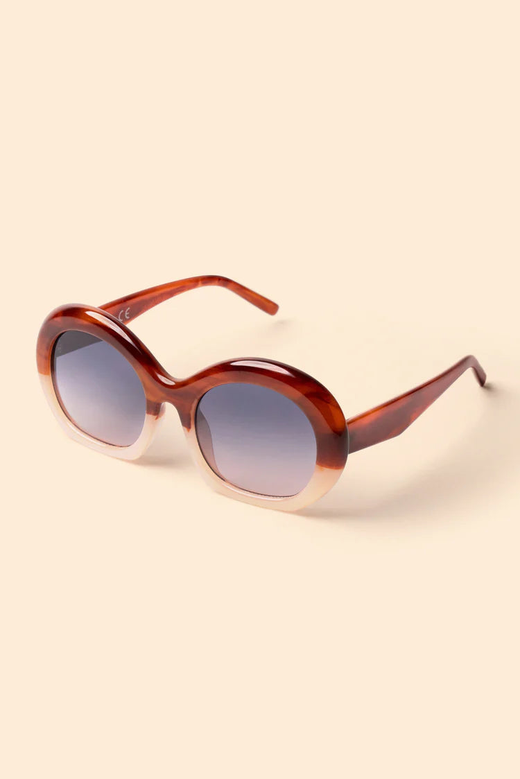 LIMITED EDITION SUNGLASSES DARIA MAHOGANY/PETAL