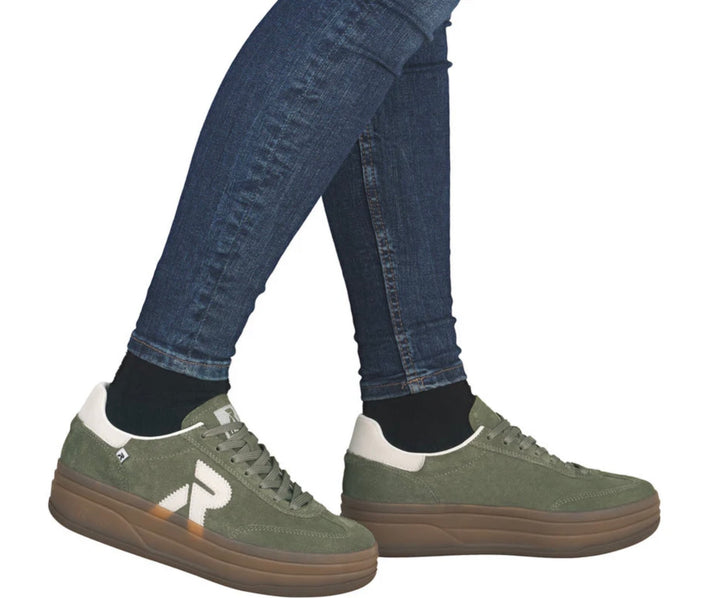 W3700-54 GREEN TRAINERS