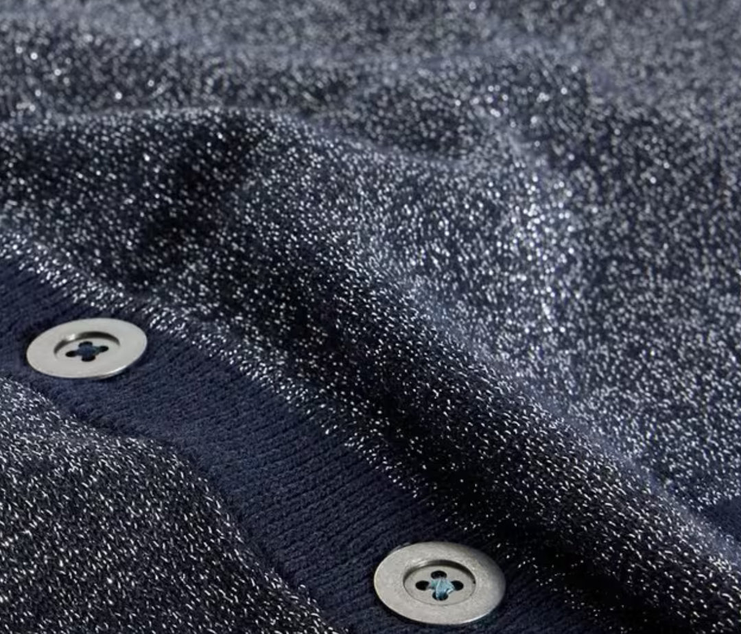 CHARLOTTE SPARKLE CARDI DARK NAVY