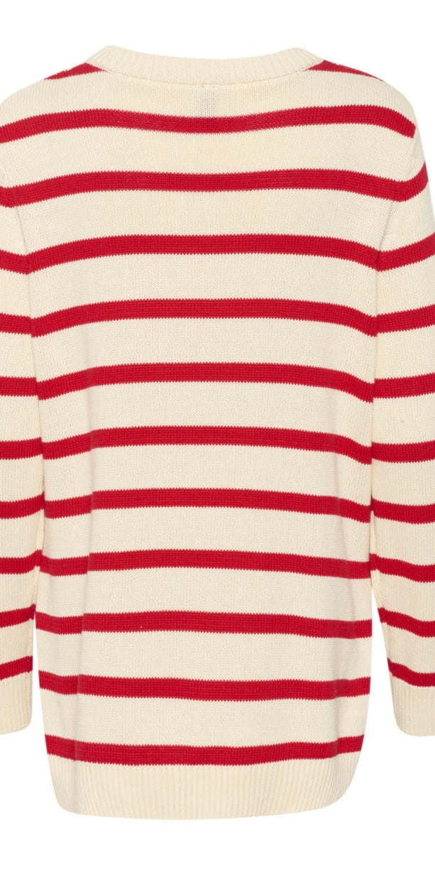 WHITECAP RED STRIPE BITTA PULLOVER