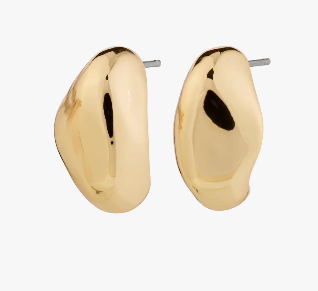 DUNE EARRINGS GOLD PLATED