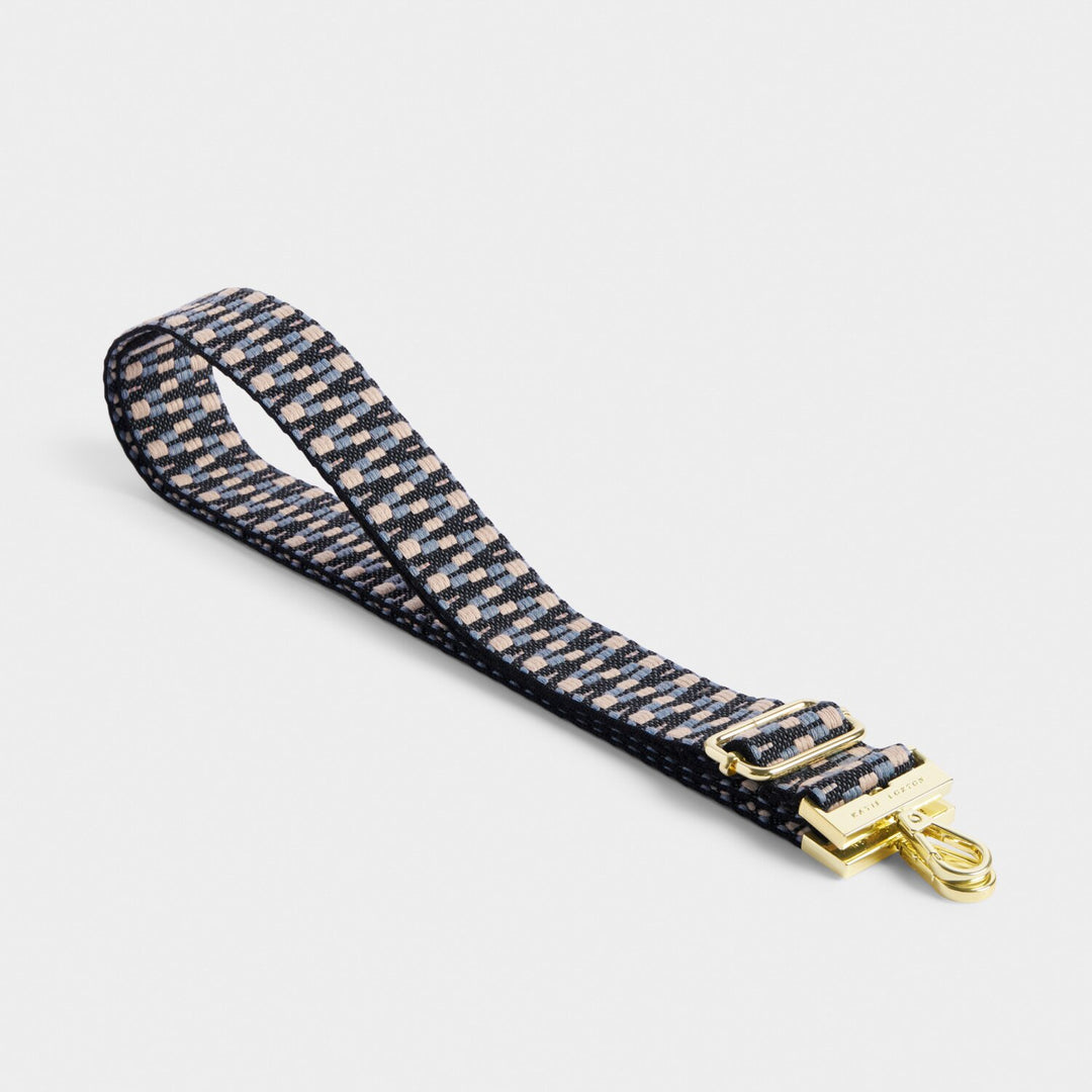 CANVAS STRAP SLATE ZIG ZAG 135CM