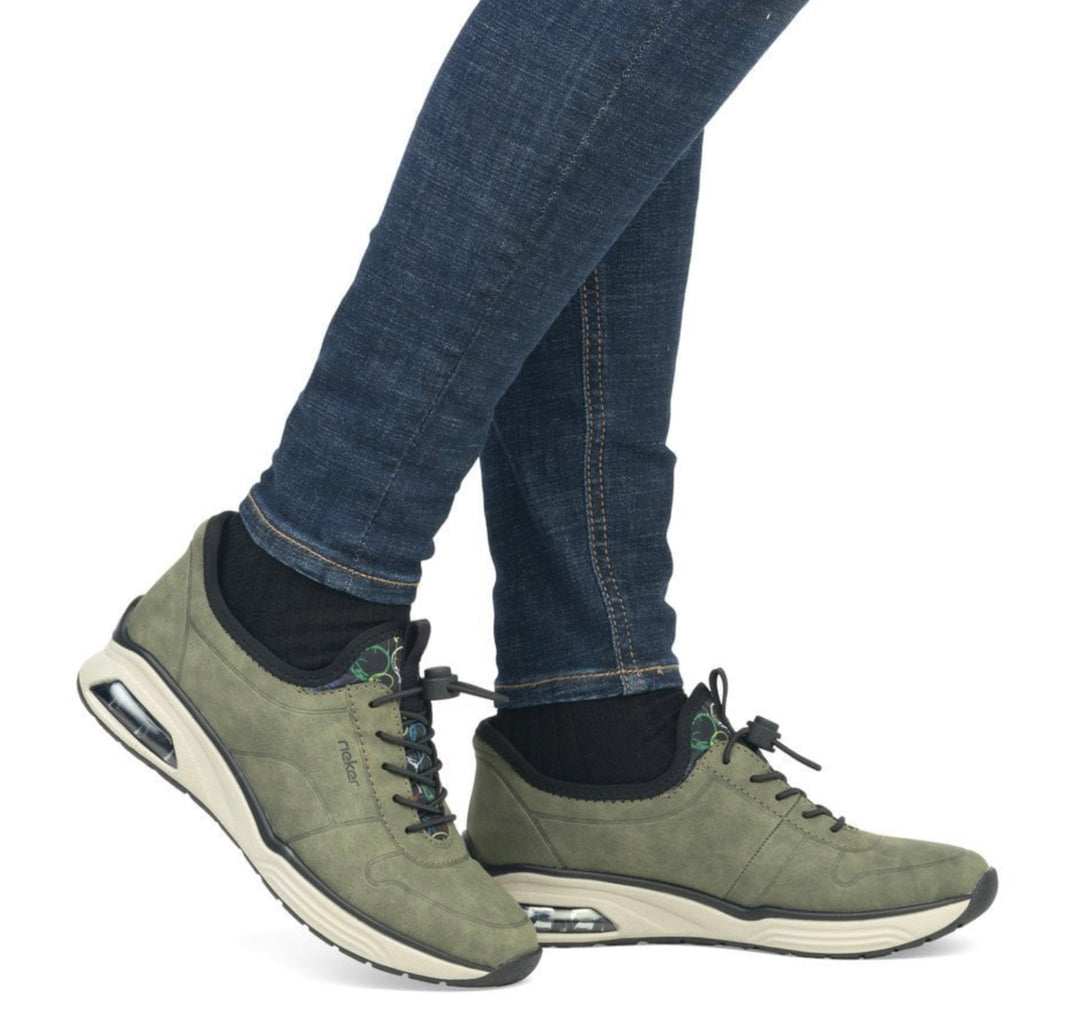 M5651-54 LADIES GREEN SHOES