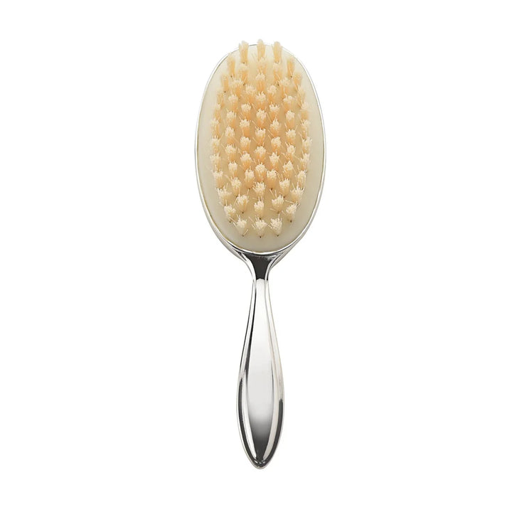 Bambino Silver Plated Brush & Comb Set