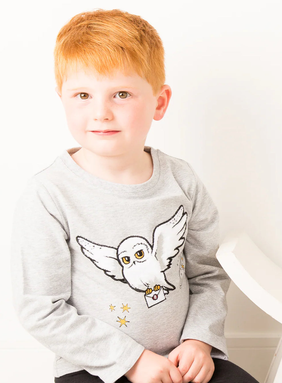 HARRY POTTER HEDWIG TOP, LEGGINGS AND SOCKS SET