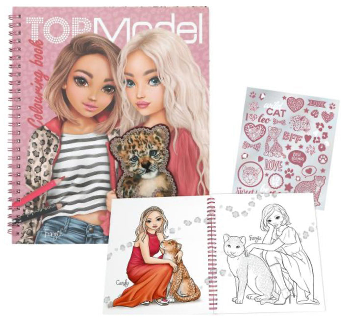 LEOHEART COLOURING IN BOOK