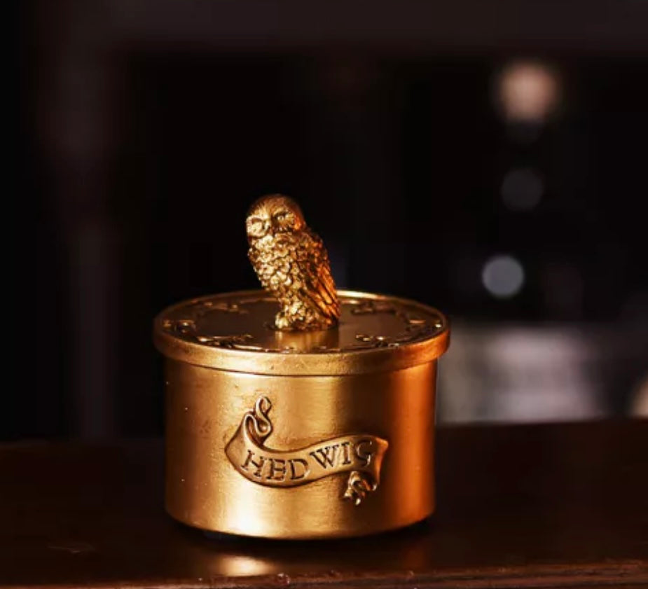 WARNER BROS HARRY POTTER ALUMNI HEDWIG TRINKET BOX