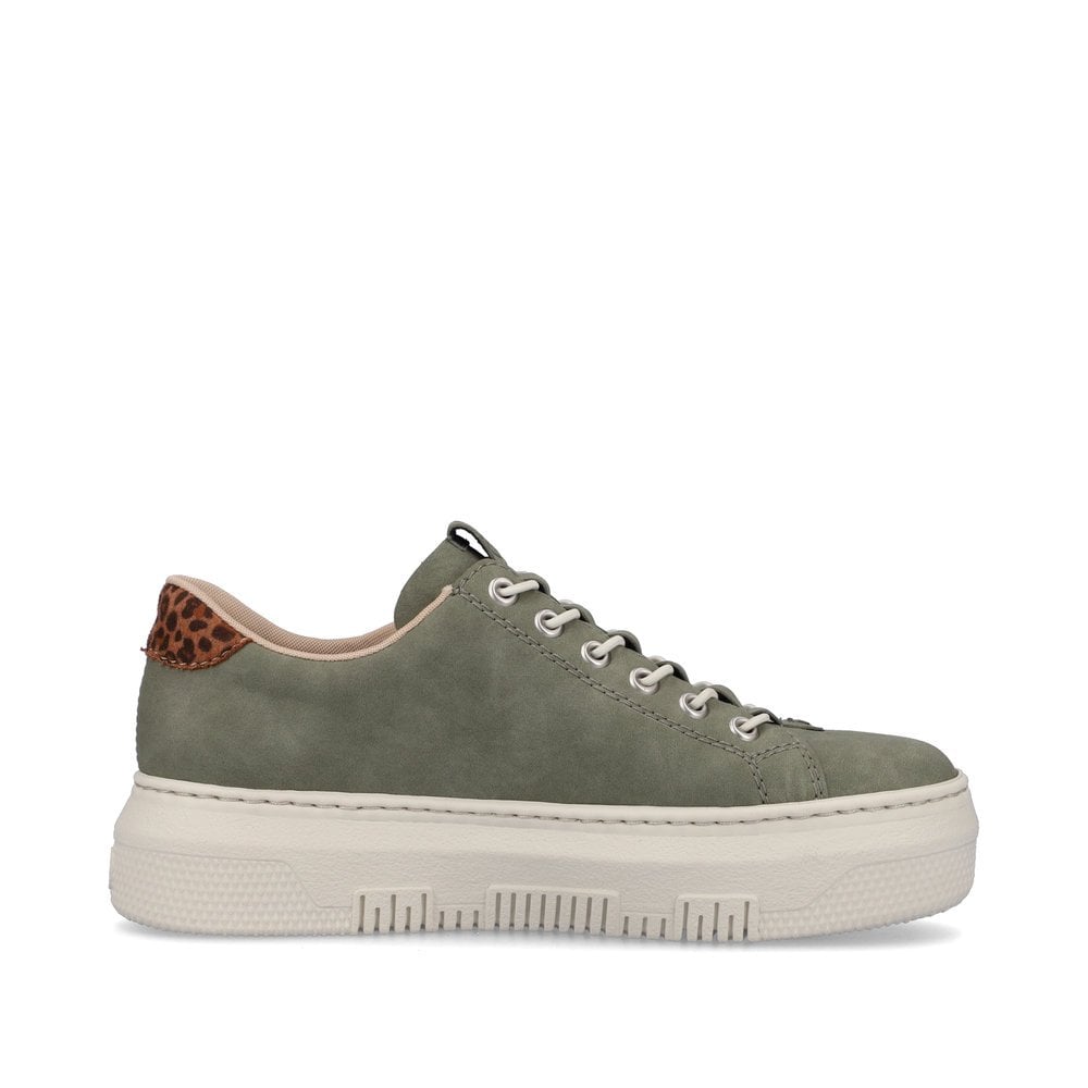 M1952-52 LADIES SHOES GREEN SEITL. ANFLECHTER