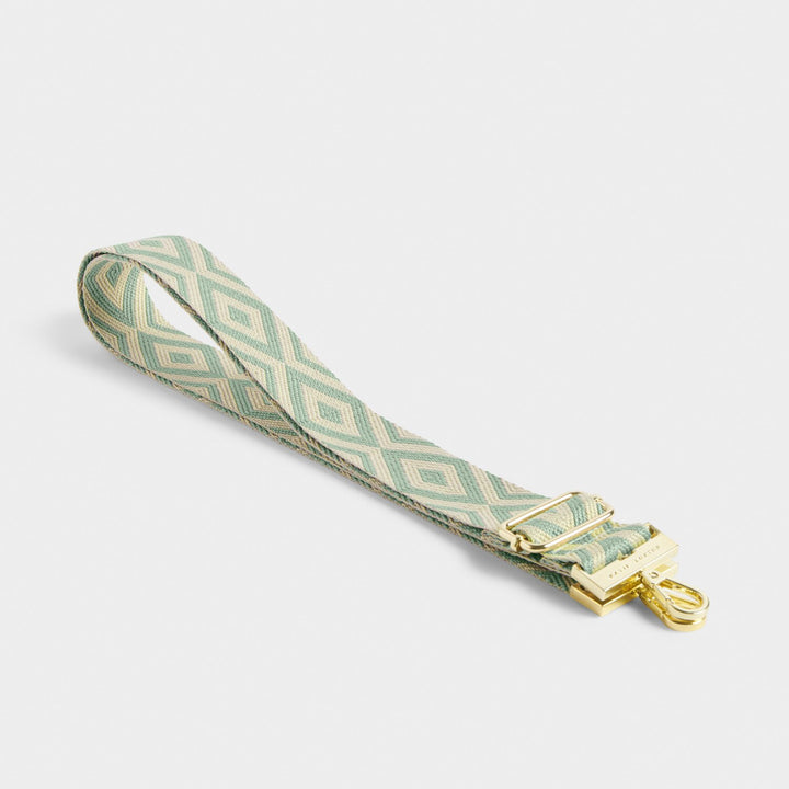 CANVAS STRAP SEAFOAM GEOMETRIC