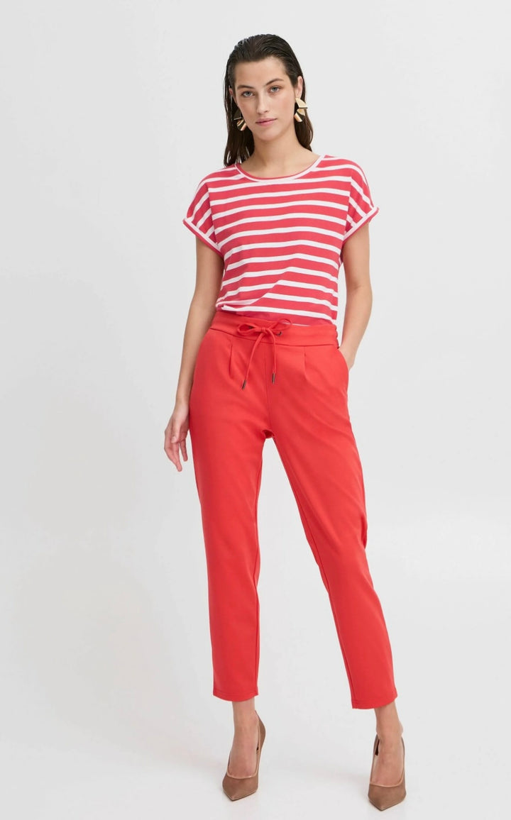 PAMILA ONECK T-SHIRT POLNSETTIA MIX