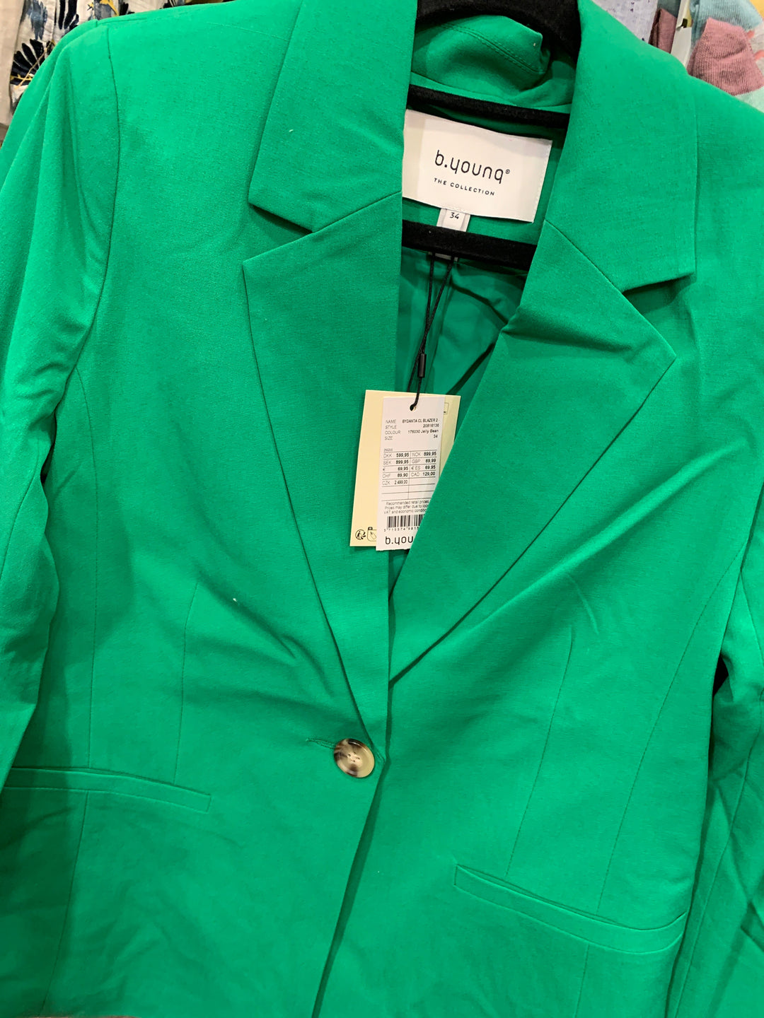 JELLY BEAN GREEN DANTA BLAZER