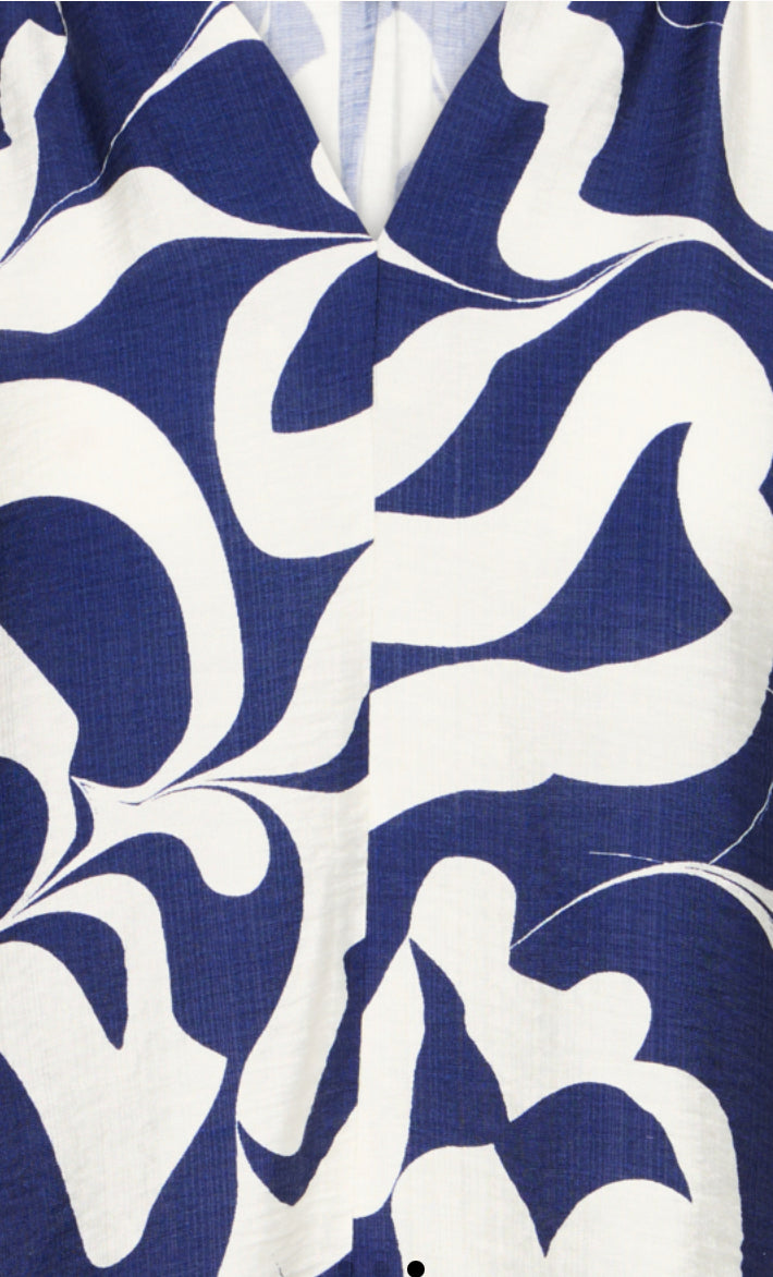 MEDIEVAL BLUE IKAIA BLOUSE