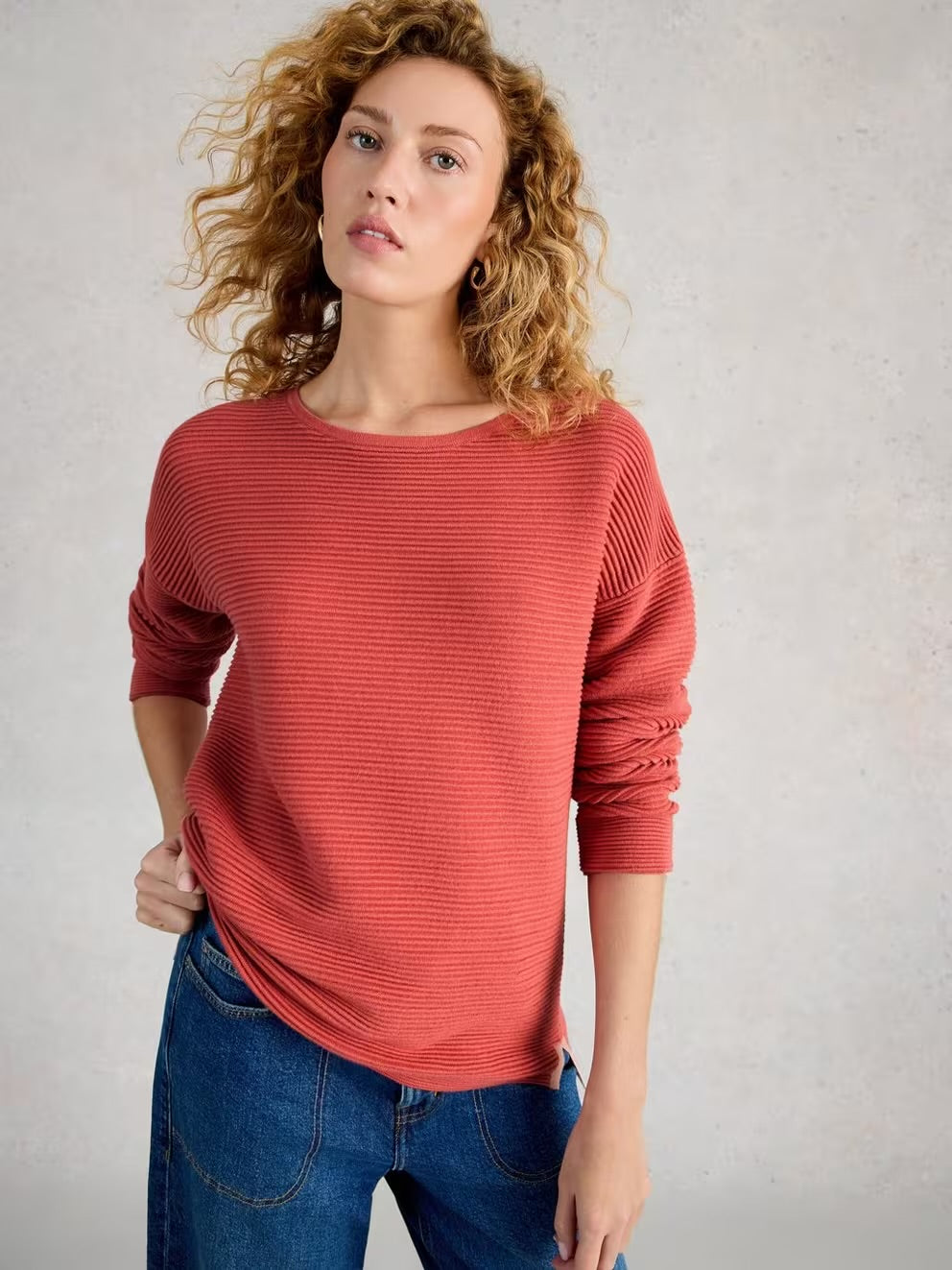 JANA JUMPER MID PINK