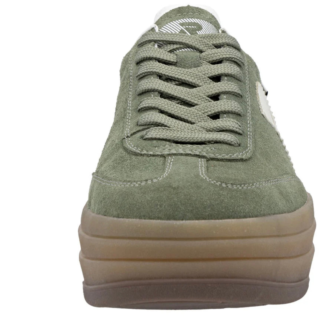 W3700-54 GREEN TRAINERS