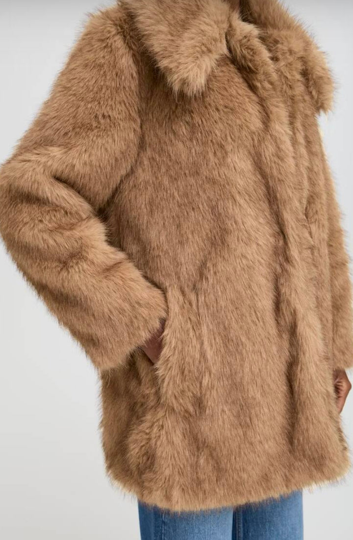 AKAJA COAT TIGER’S EYE MELANGE