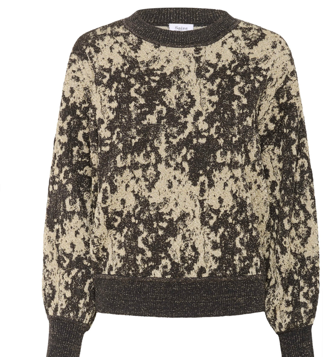 NAHLA SZ PULLOVER GUNMETAL MELEN