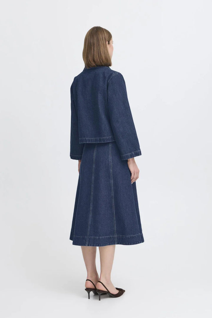 LUKAN SHIRT DARK BLUE DENIM