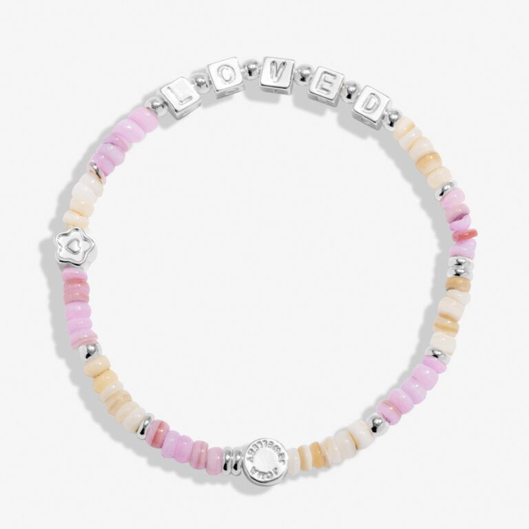 KIDS LITTLE HAPPY MOMENTS LOVELY DAUGHTER SILVER PLATED SILVER BRACELET