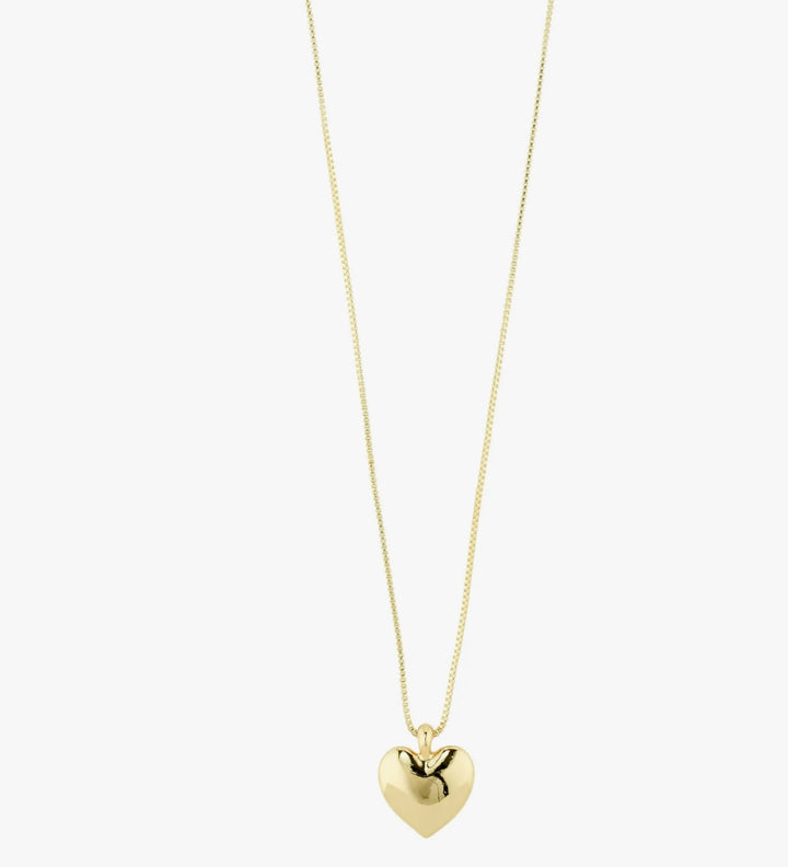 SOPHIA HEART NECKLACE GOLD PLATED