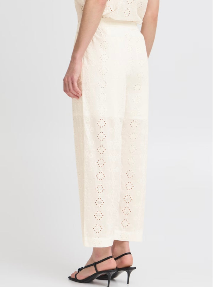 INGENLIS TROUSERS MARSHMALLOW