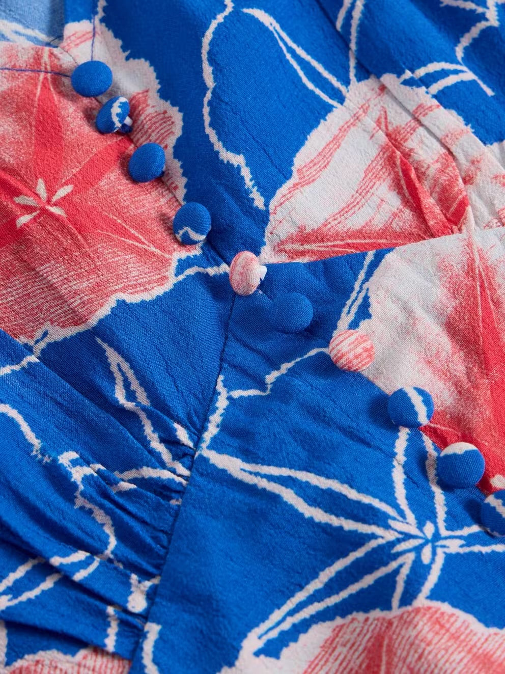 BLUE PRINT HAZEL BIAS CUT DRESS