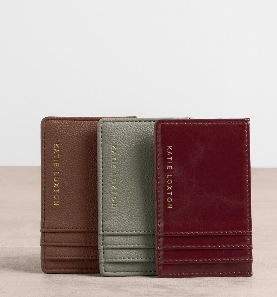 LAILA SLIM CARDHOLDER | GRAPHITE GREEN