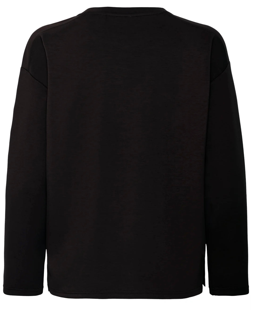 BLACK PUSTI LONG SLEEVE TOP