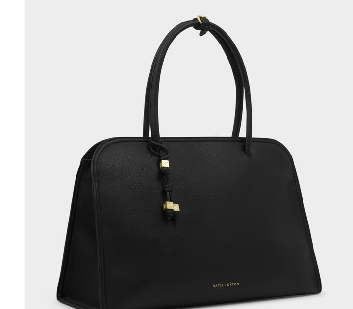 HADLEY SHOULDER TOTE BAG | BLACK