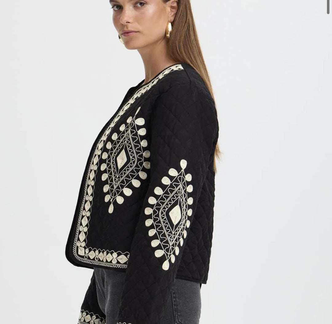 DAMUN JACKET BLACK MIX