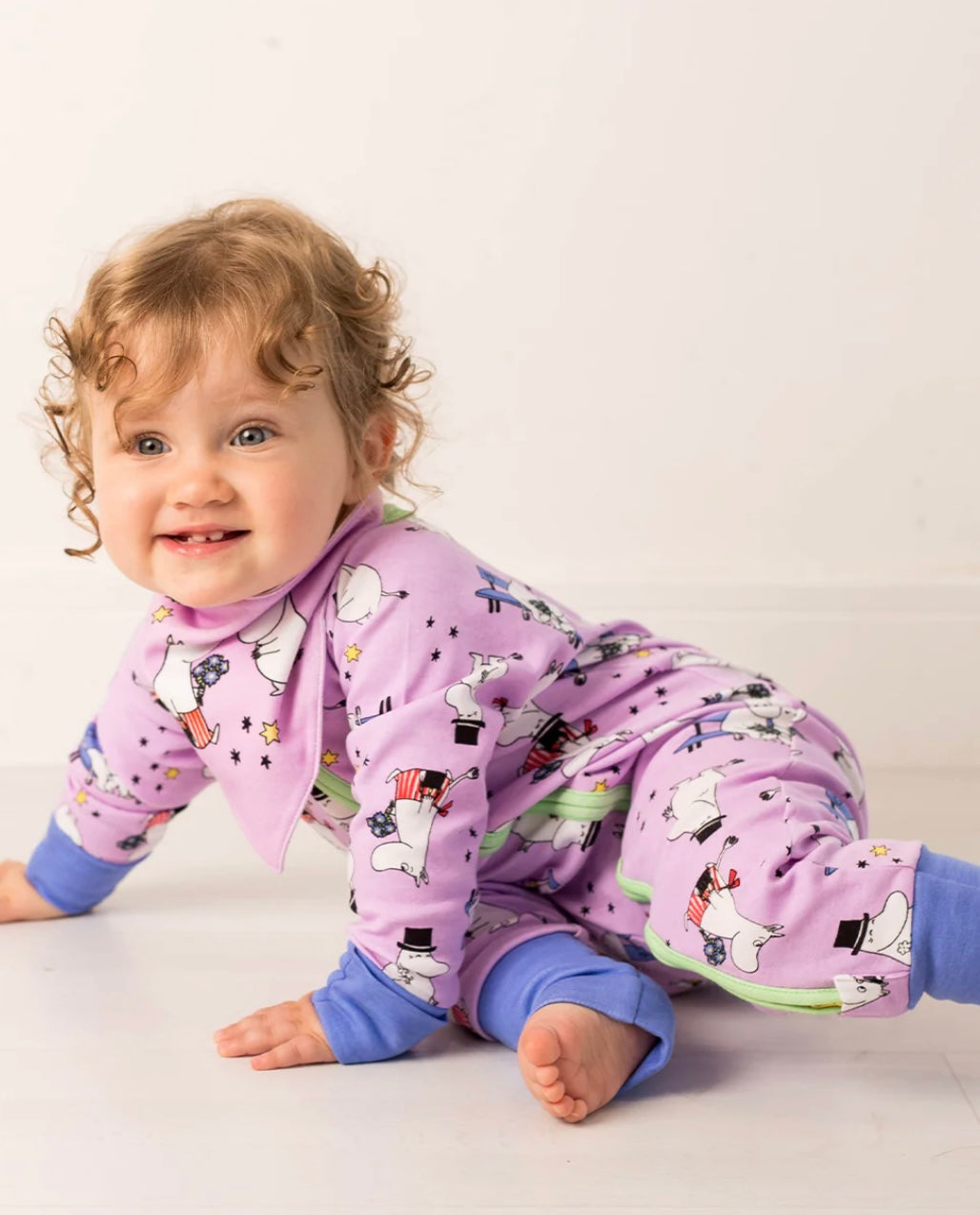 MOOMIN LOVE FOREVER ZIP UP ROMPER 6-12