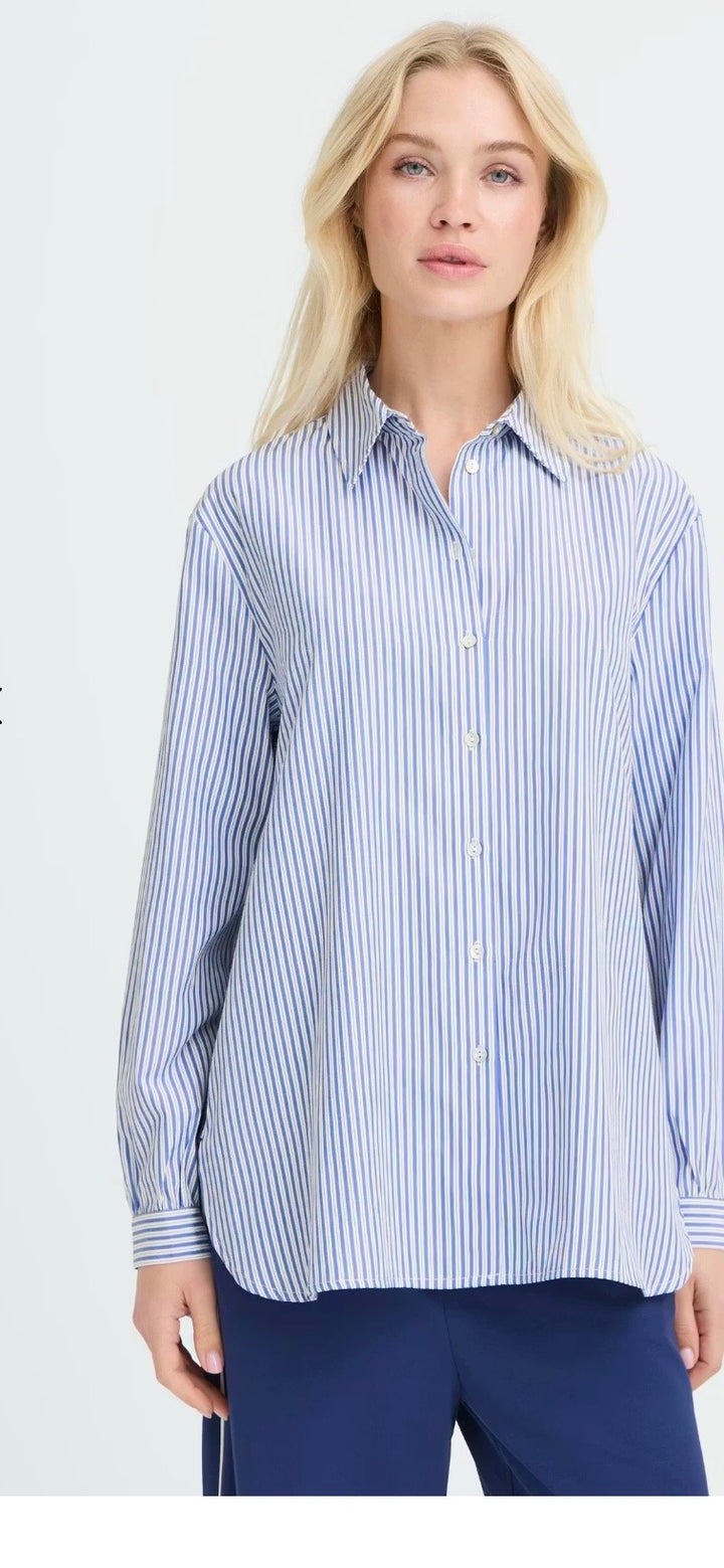 HANIO TAPE SHIRT HANIO STRIPE DELLA ROBBIA