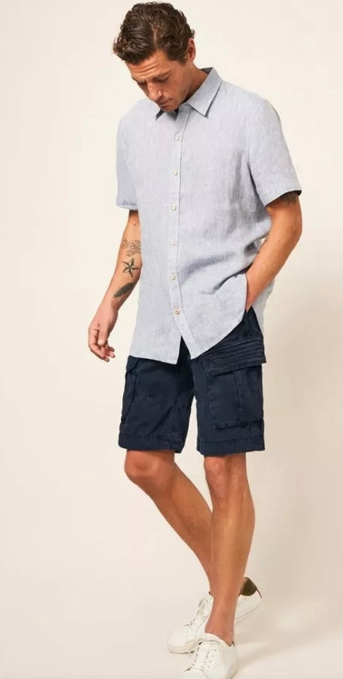 DARK NAVY HALSALL CARGO SHORT