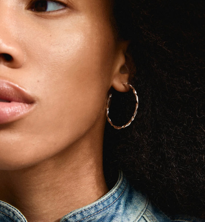 WYATT EARRINGS SILVER PLATED