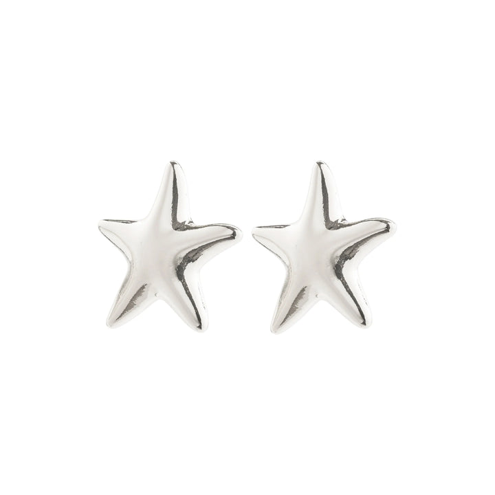 FORCE SILVER PLATED EARRINGS