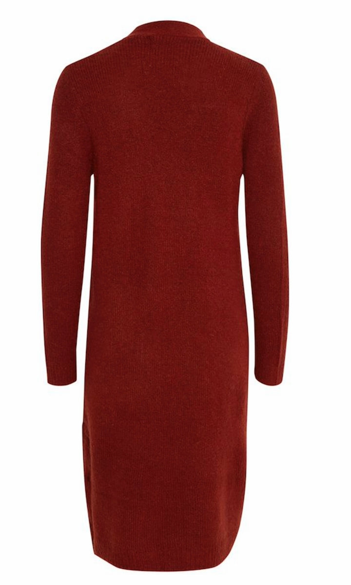 MIRELLE LONG CARDIGAN DARK COPPER