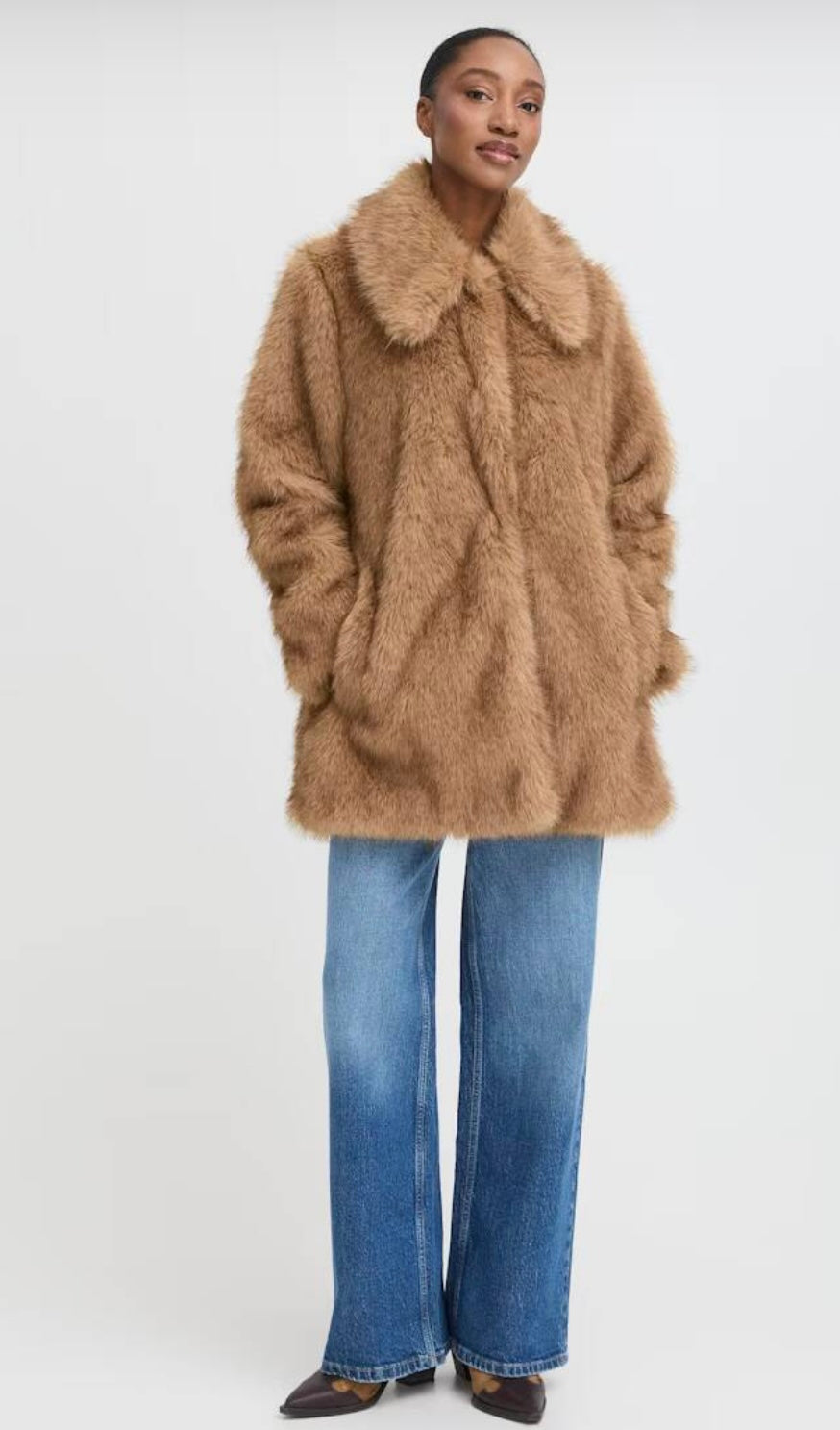 AKAJA COAT TIGER’S EYE MELANGE