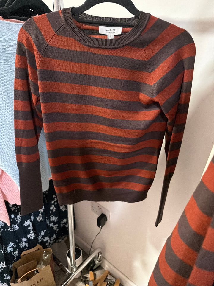 b.young Mmorla Long Cuff Jumper