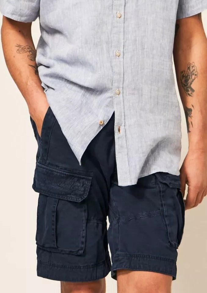 DARK NAVY HALSALL CARGO SHORT