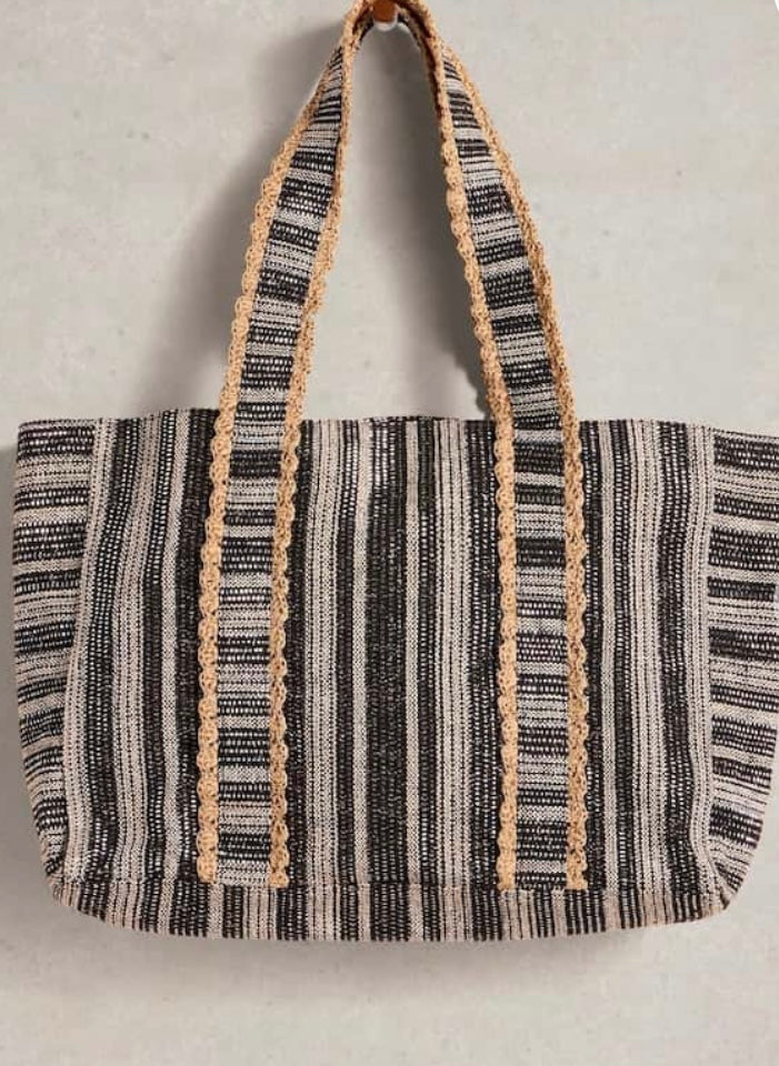CARLA JACQUARD TOTE BAG