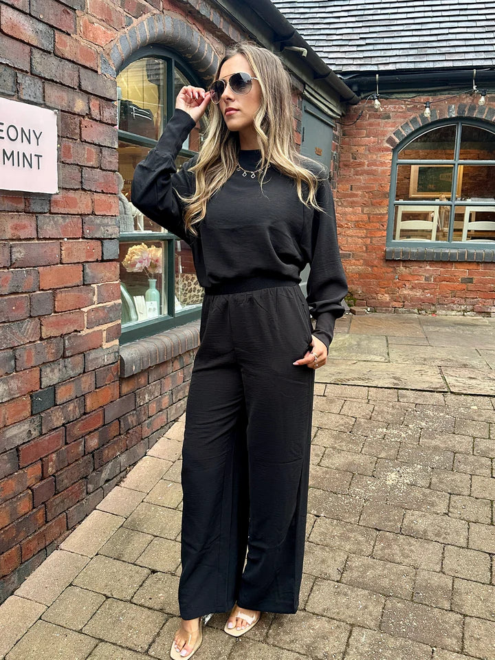 BLACK ILIRIDA TROUSER