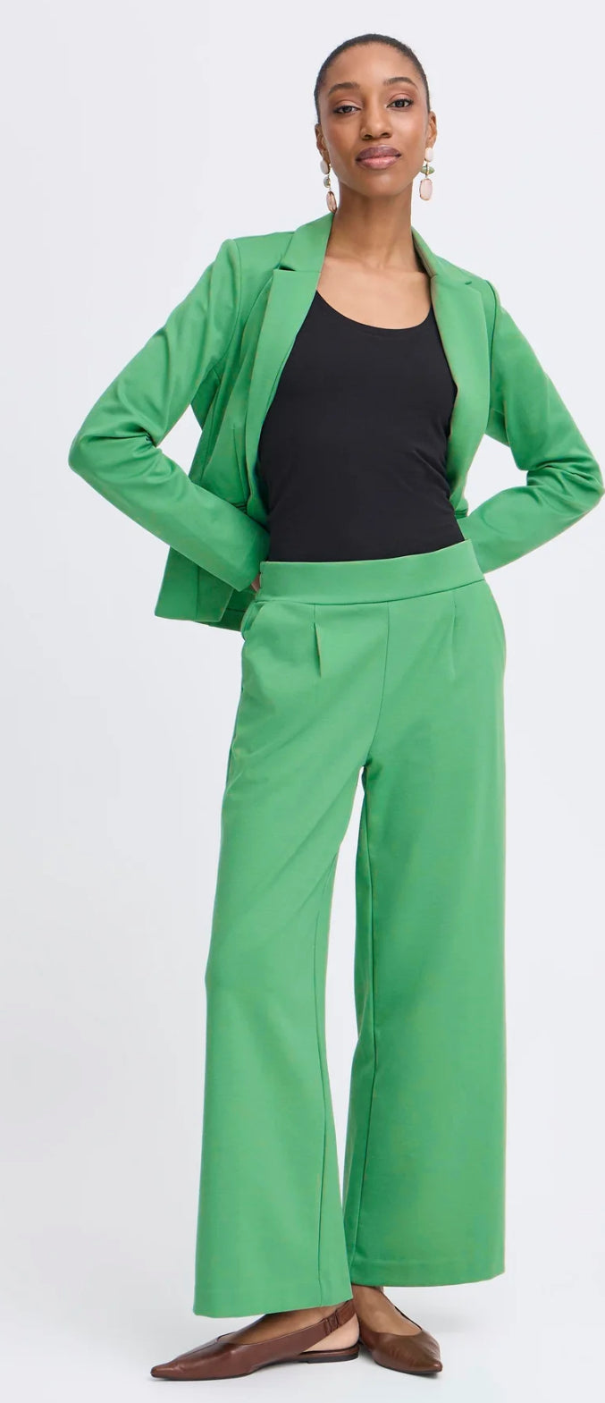 LEPRECHAUN RIZETTA WIDE LEG TROUSER