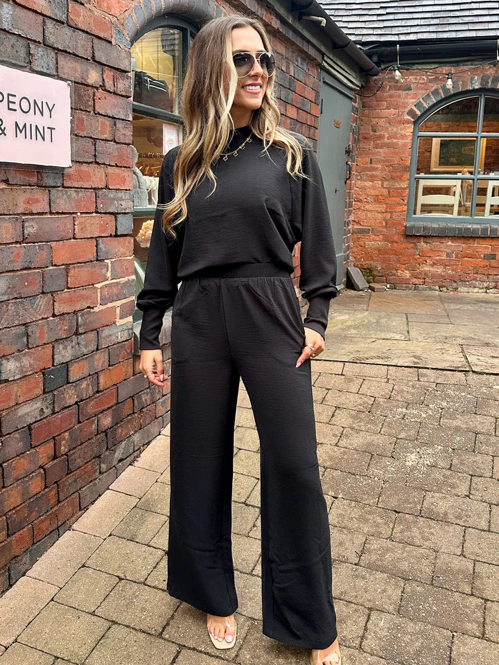 BLACK ILIRIDA TROUSER